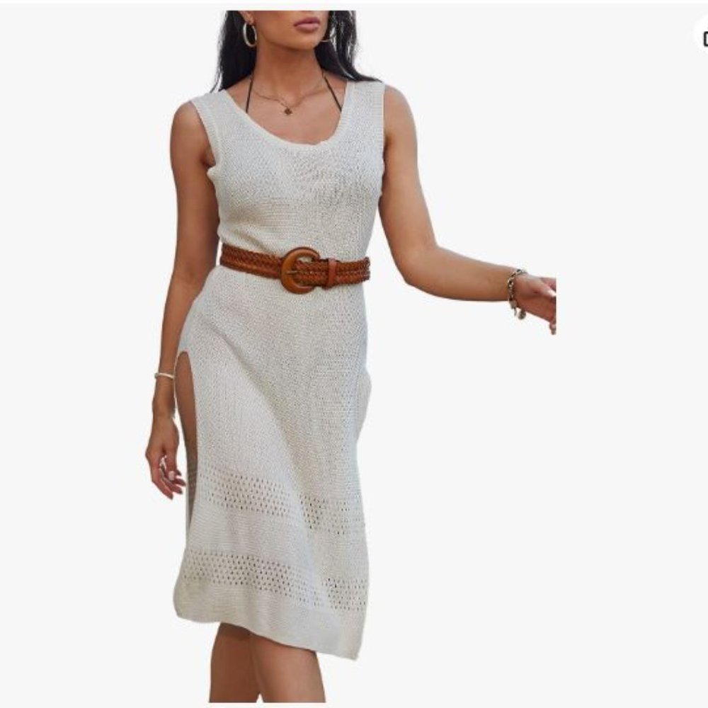 BNWT CUPSHE Women's Beach Cover Up Split